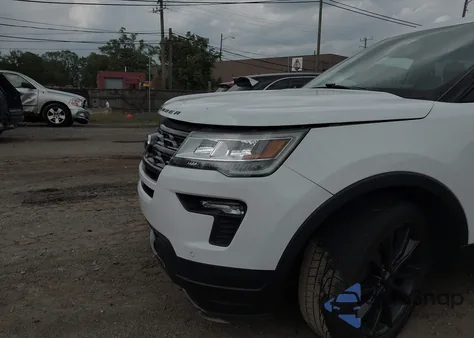 2018 Ford Explorer Xlt из США, поврежденный, VIN 1FM5K8D84JGA18665